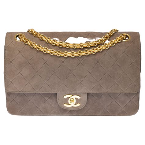 chanel brown suede tote bag|Chanel quilted reissue shoulder bag.